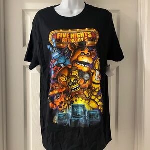 Halloween Horror Nights 2025
Five Nights At Freddy's Adult T-
Shirt Size Large